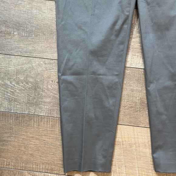 Michael Kors gray ankle dress pants with pockets and zipper single button zip 4 - Picture 4 of 10